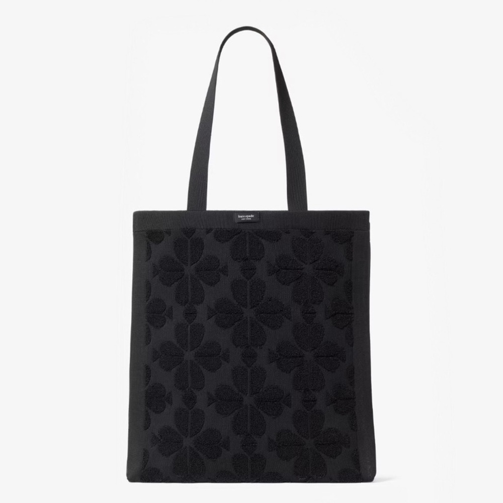 Kate Spade Black Floral Tote Bag